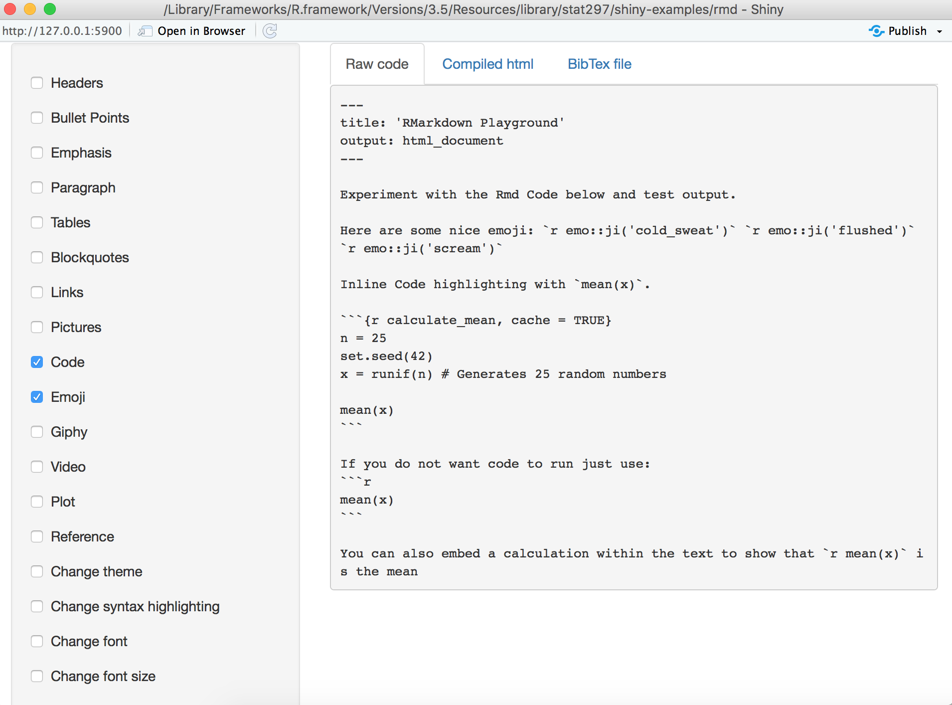 Chapter 2 RMarkdown | An Introduction to Statistical Programming ...